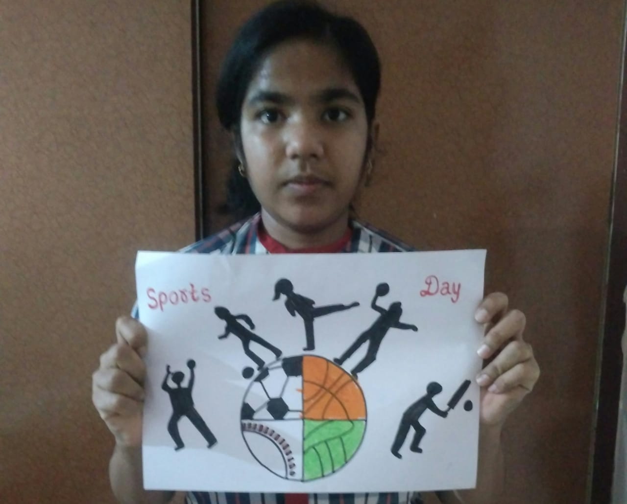 National sports day poster drawing | How to draw National Sports day poster  | Simple Sports Drawings